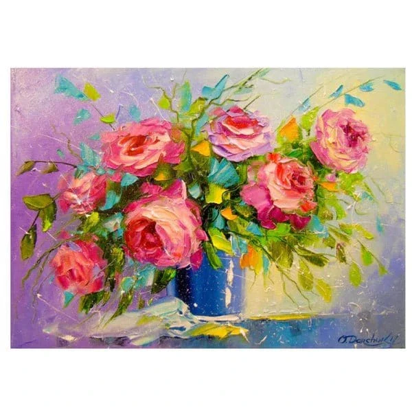 Enjoy A Bouquet of Roses 1000pc Jigsaw Puzzle - Image 2