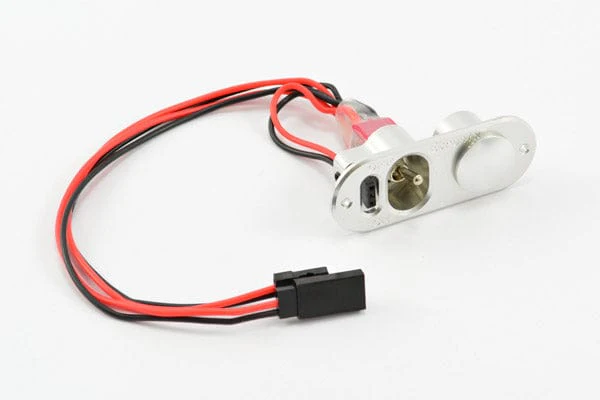 Etronix Alu Power Switch With Fuel Dots Silver JR Plugs**