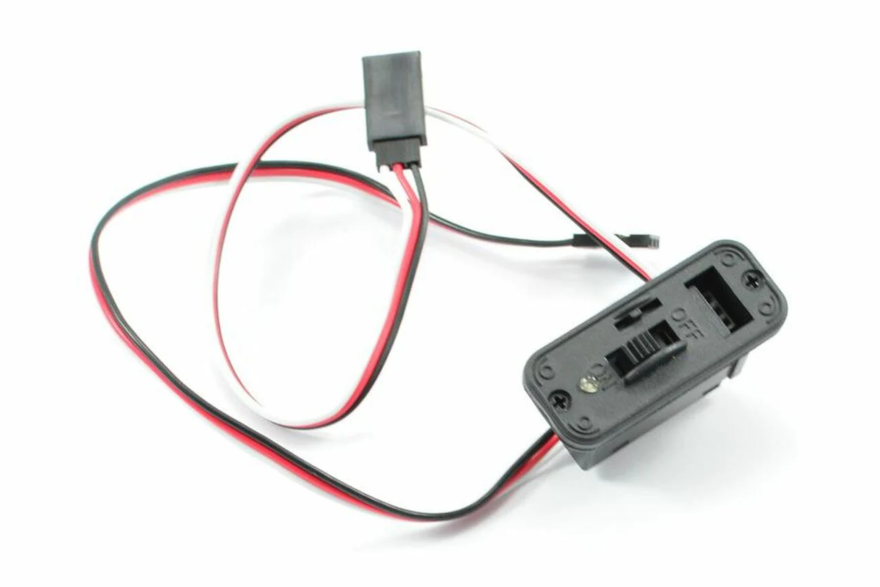 Etronix Heavy Duty Futaba Switch W/led Indicator & Charge Port**