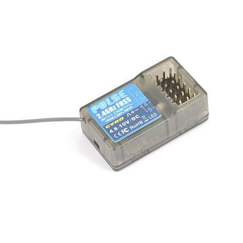 Etronix Pulse FHSS Receiver w/Gyro For EX6G Remote**