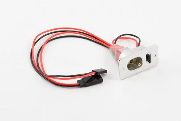 Etronix Silver Alu Power Switch With JR Plug**