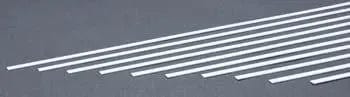 Evergreen 138 Styrene 14" Strips 0.75x4.8mm / .030x.188" (10pcs)