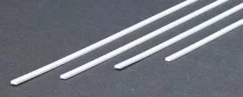 Evergreen 264 Styrene 14" Channel Strip 3.2mm / 1/8" (4pcs)