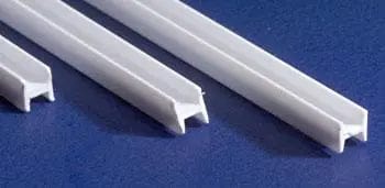 Evergreen 281 Styrene 14" H-Column 1.5mm / .060" (4pcs)