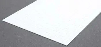 Evergreen 4516 Styrene Sidewalk Sheet 6.3mm Squares - 1.0x150x300mm / .040x6x12" (1pc)