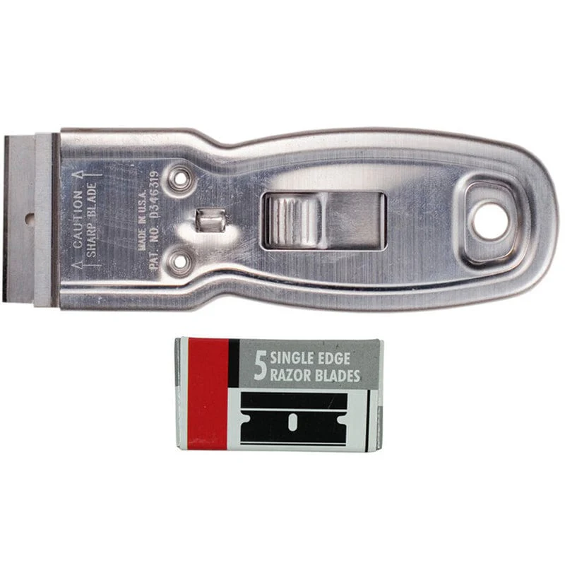 Excel 16011 K11 Flat Metal Safety Scraper - Image 2