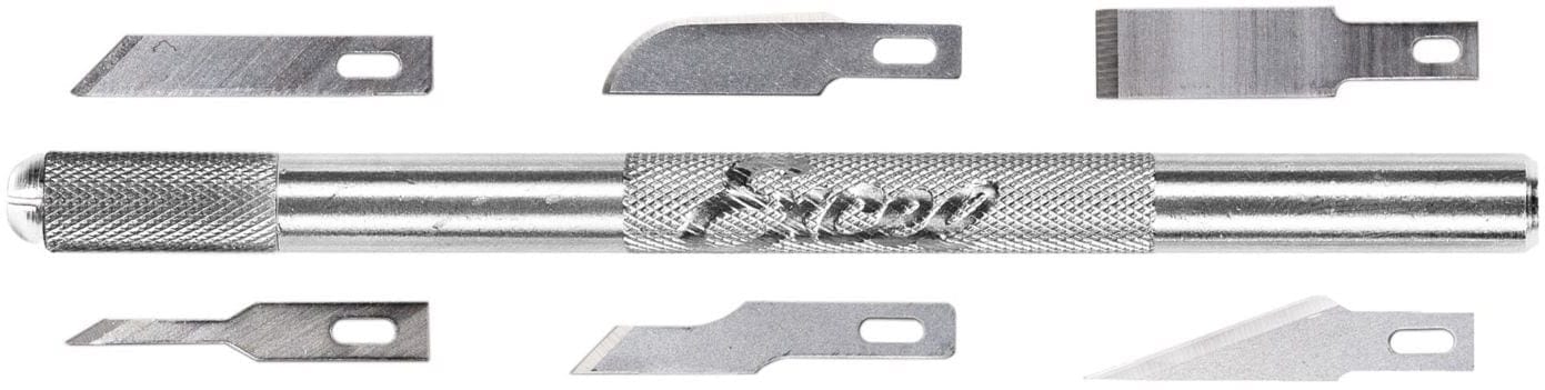 Excel 19064 K1 Light Duty Knife With 6 Blades