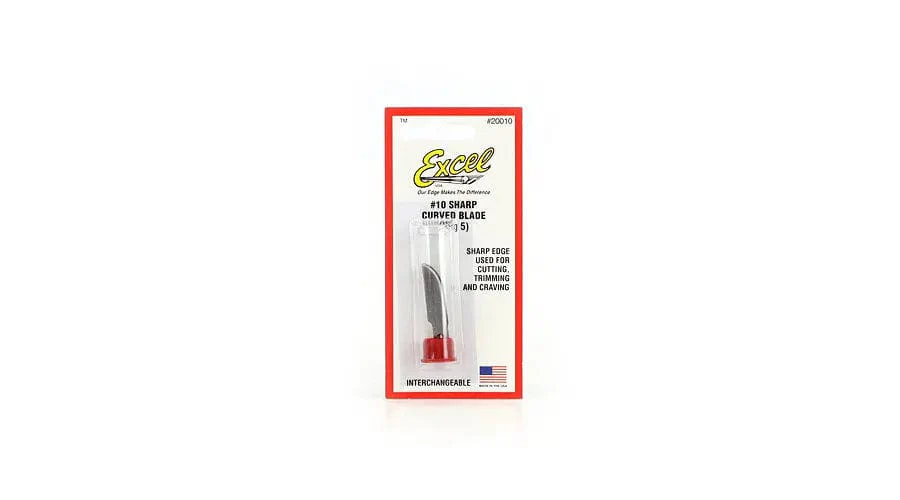 Excel 20010 NO. 10 Light Duty Curved Blades (5pcs) - Image 2
