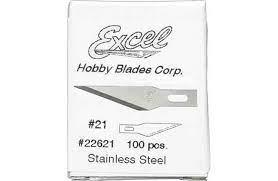 Excel 22621 No.11 Blade Stainless Steel Bulk (100)