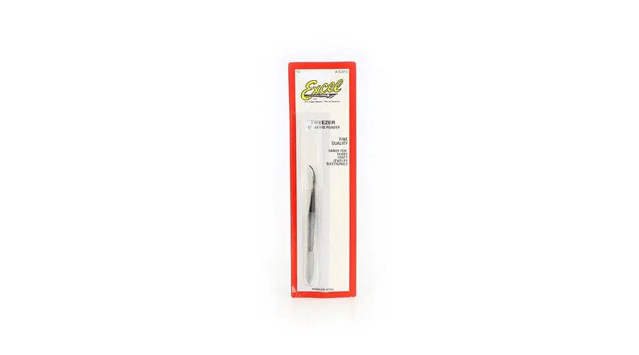 Excel 30410 Curved Stainless Steel Tweezers 4.5 Inch - Image 4