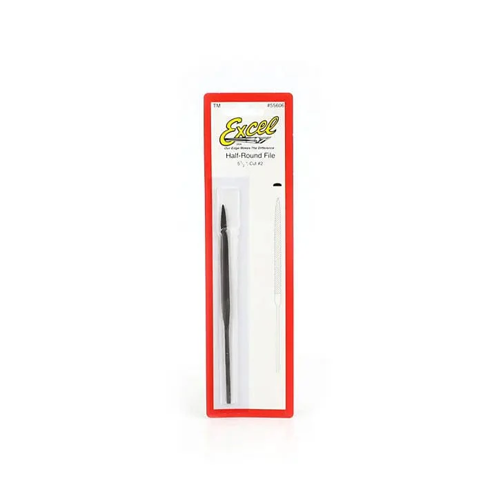 Excel 55606 Half Round File (1pc)