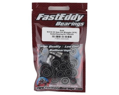 FastEddy Axial SCX10 III Jeep JLU Wrangler RTR Sealed Bearing Kit** - Image 2