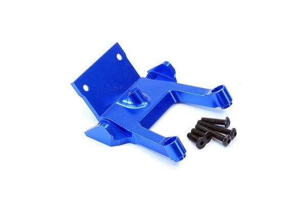 Fastrax Associated MT10 Blue Aluminium Front Bumper Skid Plate**