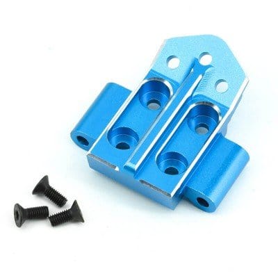 Fastrax Tamiya BBX BB-01 Blue Aluminium Front Lower Suspension Mount (1pc)**