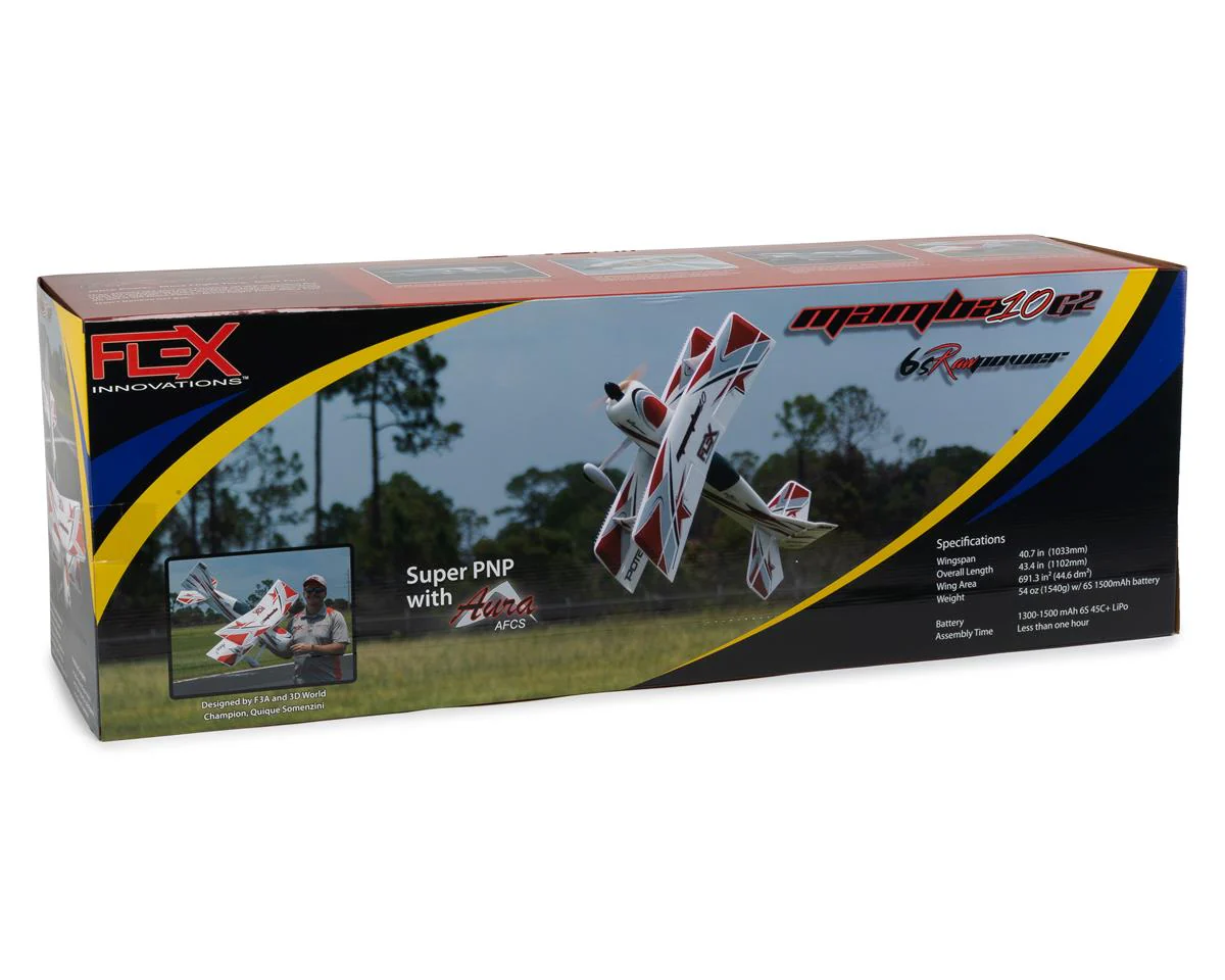 Flex Innovations Mamba 10 G2 6S Super PNP - Red [FPM4270A]** - Image 6