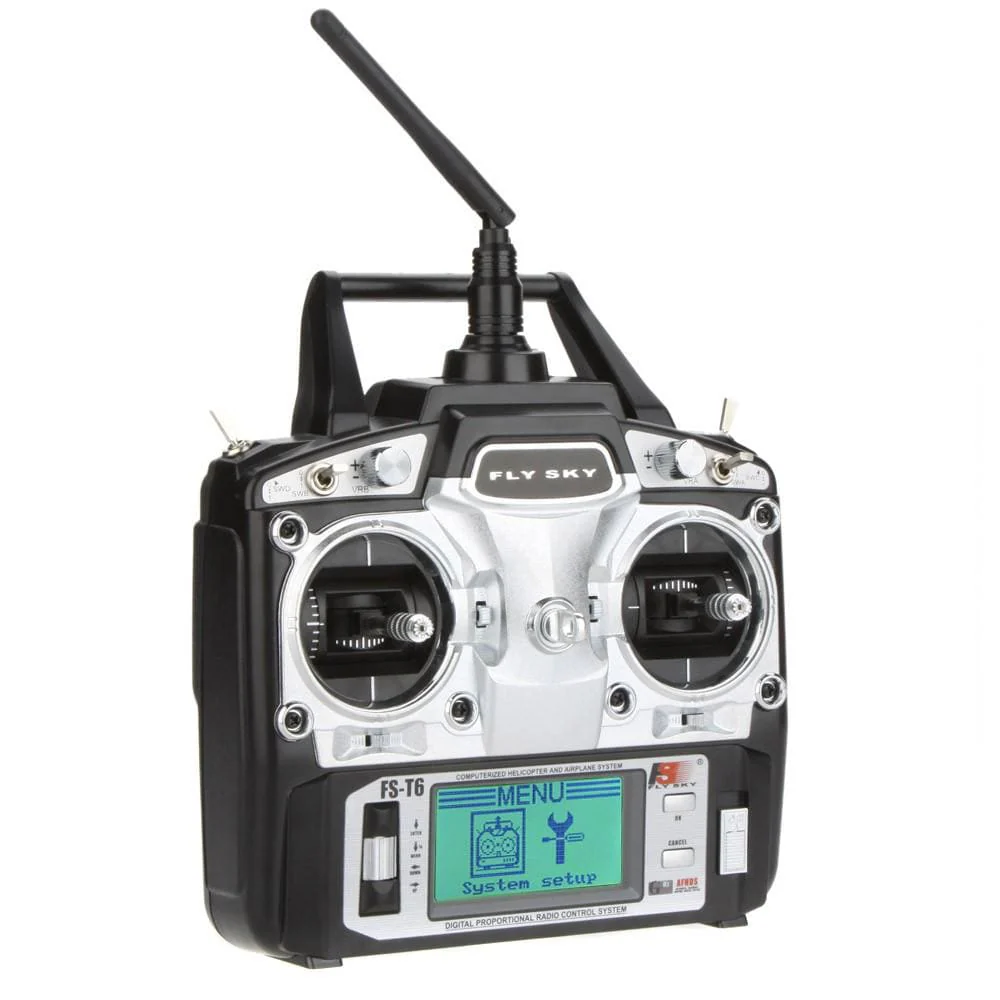 Flysky T6 6 Channel 2.4ghz Aircraft Remote & Receiver