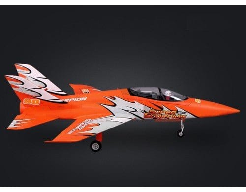 FMS 097-POG Super Scorpion Orange 90mm EDF RC Jet PNP - Image 3