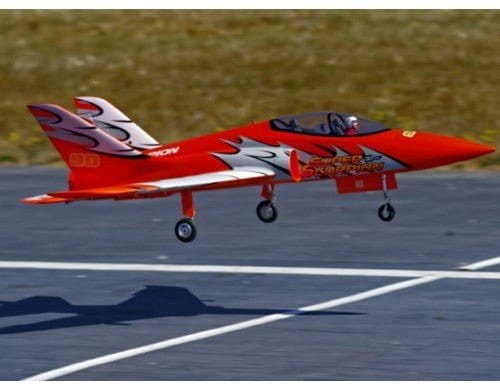 FMS 097-POG Super Scorpion Orange 90mm EDF RC Jet PNP - Image 7