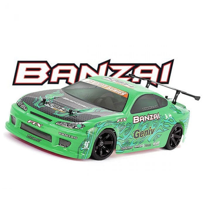 FTX Banzai 1/10 RC Drift Car RTR - Green
