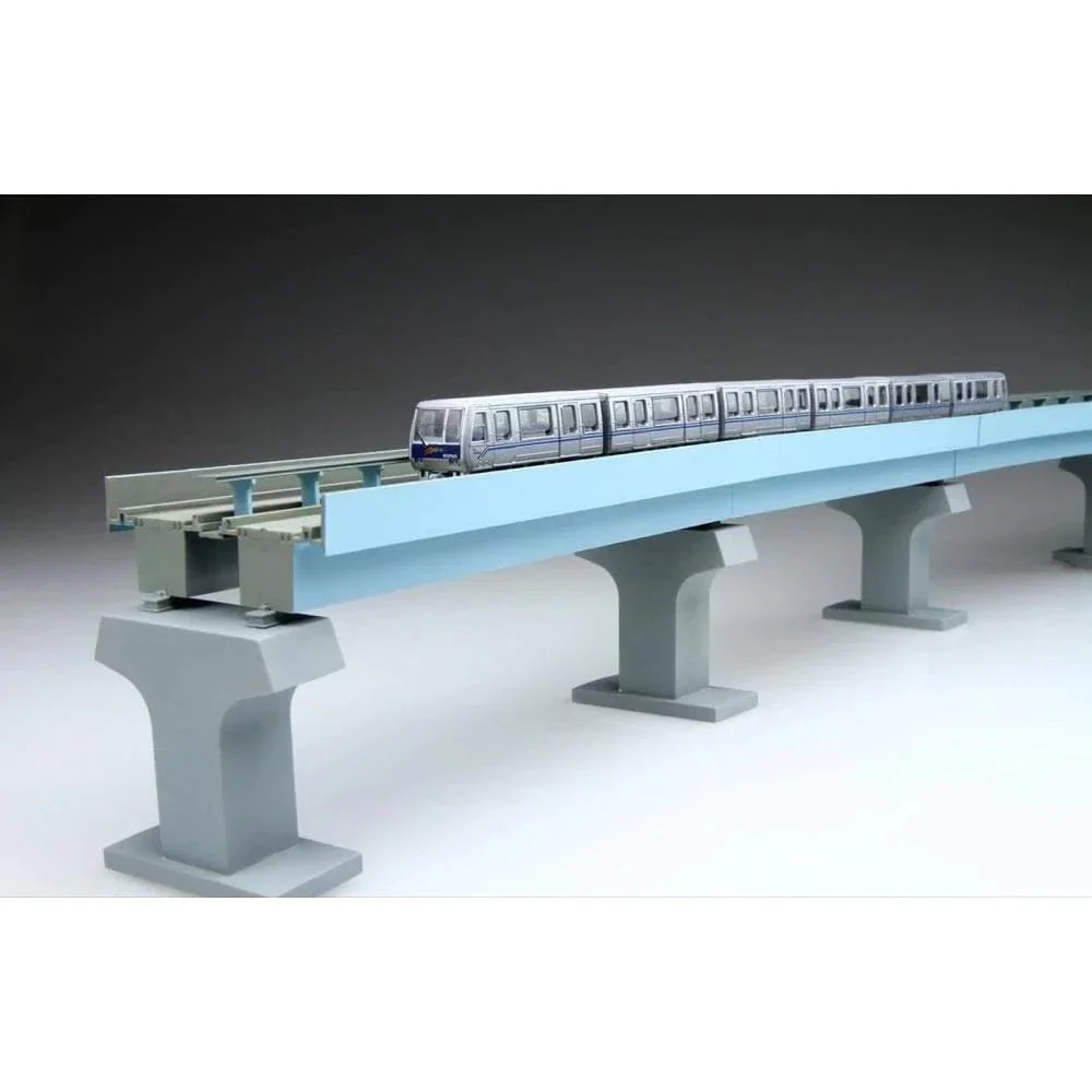 Fujimi 1/150 New Transit Yurikamome Type 7200 Middle Car Set (Addon 2-Car) (ST-6) Plastic Model Kit** - Image 2