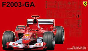 Fujimi 1/20 Ferrari F2003-GA (Japan, Italy, Monaco, Spainl GP) (GP-23) Plastic Model Kit [09209]