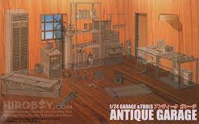 Fujimi 1/24 Antique Garage (GT-12) Plastic Model Kit