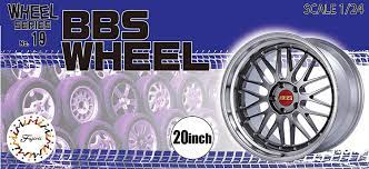 Fujimi 1/24 BBS Wheel 20inch (Wheel-19) Plastic Model Kit