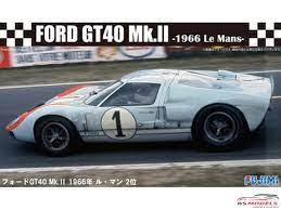 Fujimi 1/24 Ford GT40 Mk-II `66 LeMans 2nd (RS-32) Plastic Model Kit