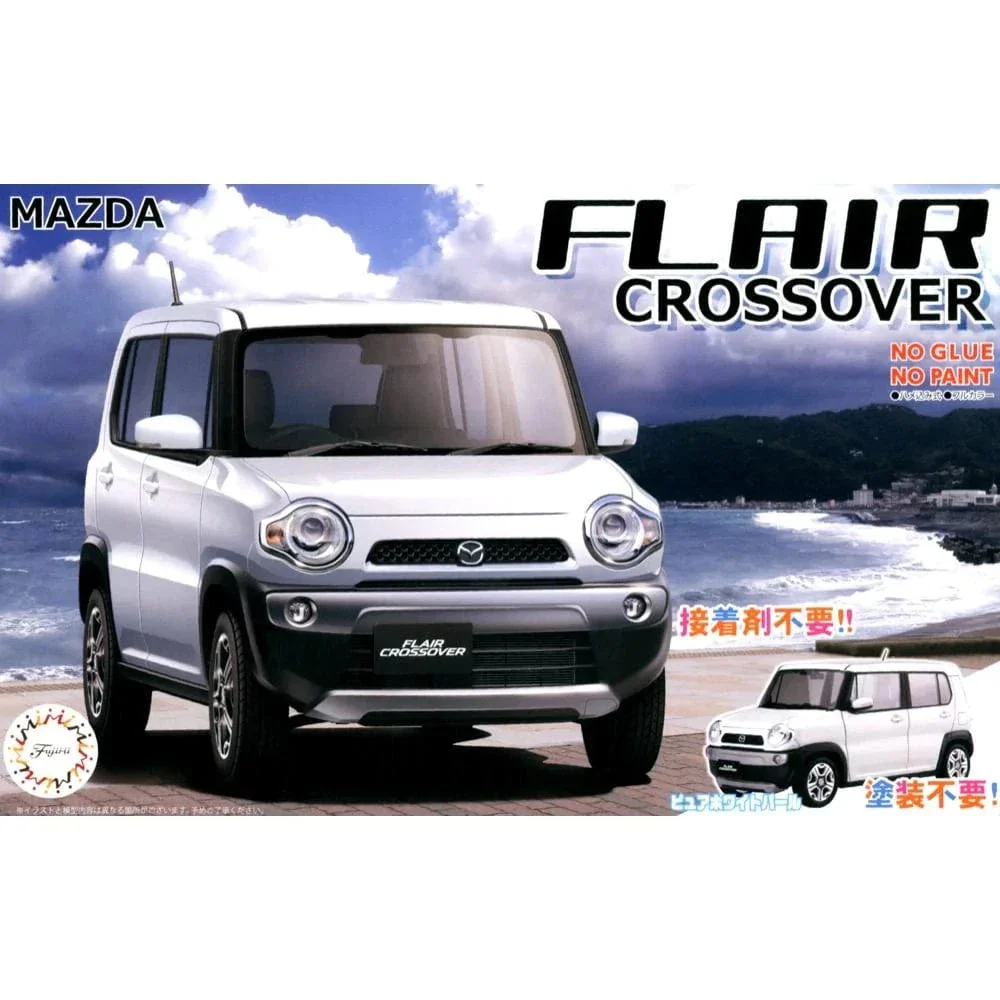 Fujimi 1/24 Mazda Flair Crossover (Pure White Pearl) (C-NX-4) Plastic Model Kit**