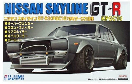 Fujimi 1/24 Nissan KPGC10 Skyline GT-R Semi- WORKS (ID-163) Plastic Model Kit