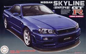 Fujimi 1/24 Nissan Skyline R34 GTR Nismo (ID-64) Plastic Model Kit