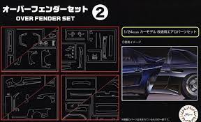 Fujimi 1/24 Overfender Set 2 (GT-32) Plastic Model Kit