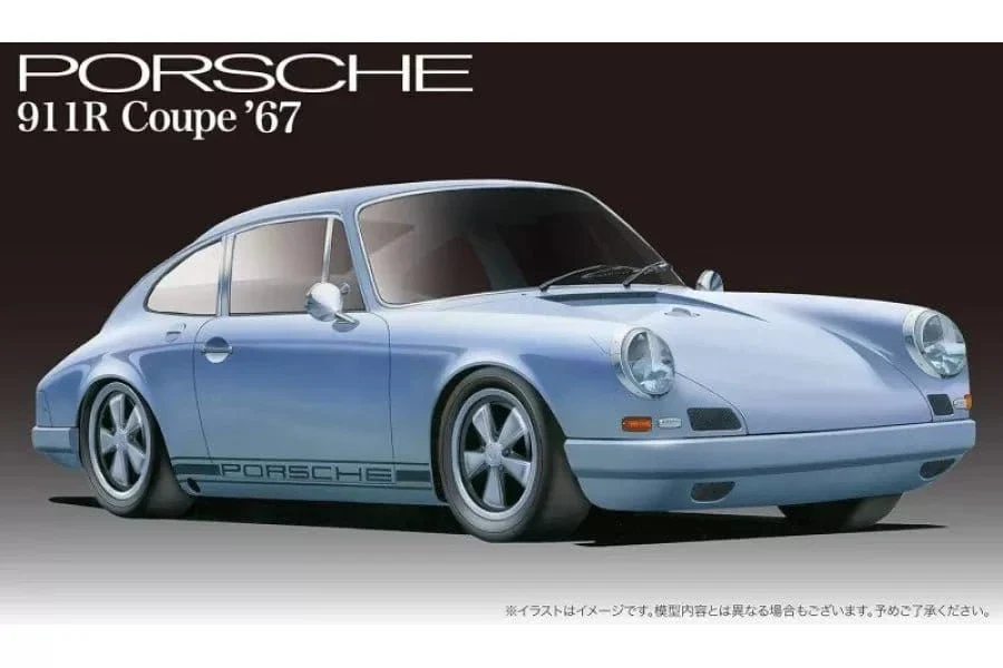 Fujimi 1/24 Porsche 911R Coupe 67 (RS-121) Plastic Model Kit