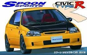 Fujimi 1/24 Spoon Civic Type R (EK9) (ID-280) Plastic Model Kit
