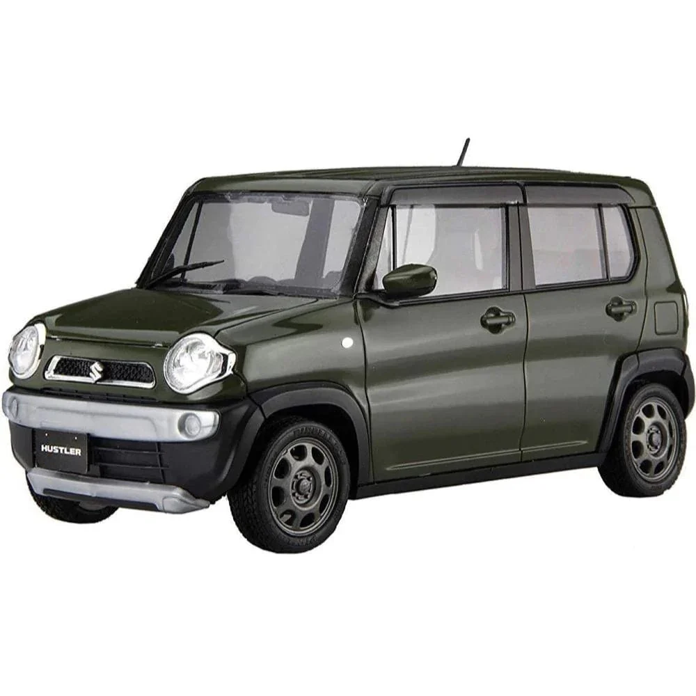 Fujimi 1/24 Suzuki Hustler (G/Cool Khaki Pearl Metallic) (C-NX-11 EX-1) Plastic Model Kit** - Image 2