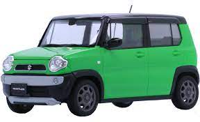 Fujimi 1/24 Suzuki Hustler (G/Positive Green Metallic) (C-NX-11 EX-3) Plastic Model Kit** - Image 2