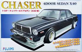 Fujimi 1/24 Toyota Chaser 4 Door Sedan X40 (ID-173) Plastic Model Kit