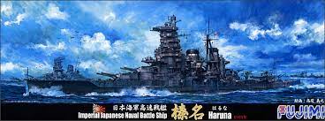 Fujimi 1/700 IJN Battleship HARUNA (TOKU - 25) Plastic Model Kit