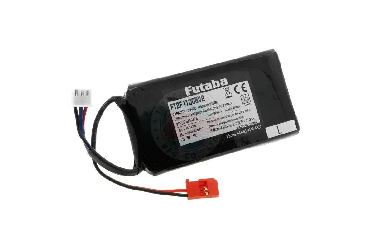 Futaba 1100mah TX 6.6V Life Battery