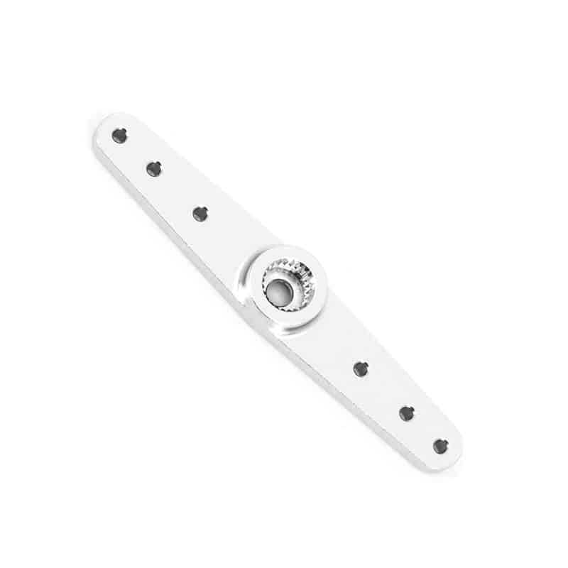 Futaba 1inch / 25.4mm Alloy Double Servo Horn - Silver (1pc)