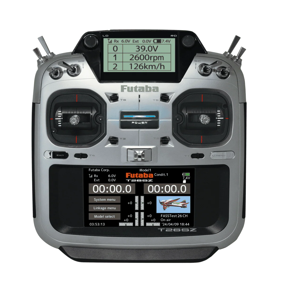 Futaba 26SZ 26-Channel Transmitter w/ R7308SB Receiver [FUT26SZR7308SB] - Image 2