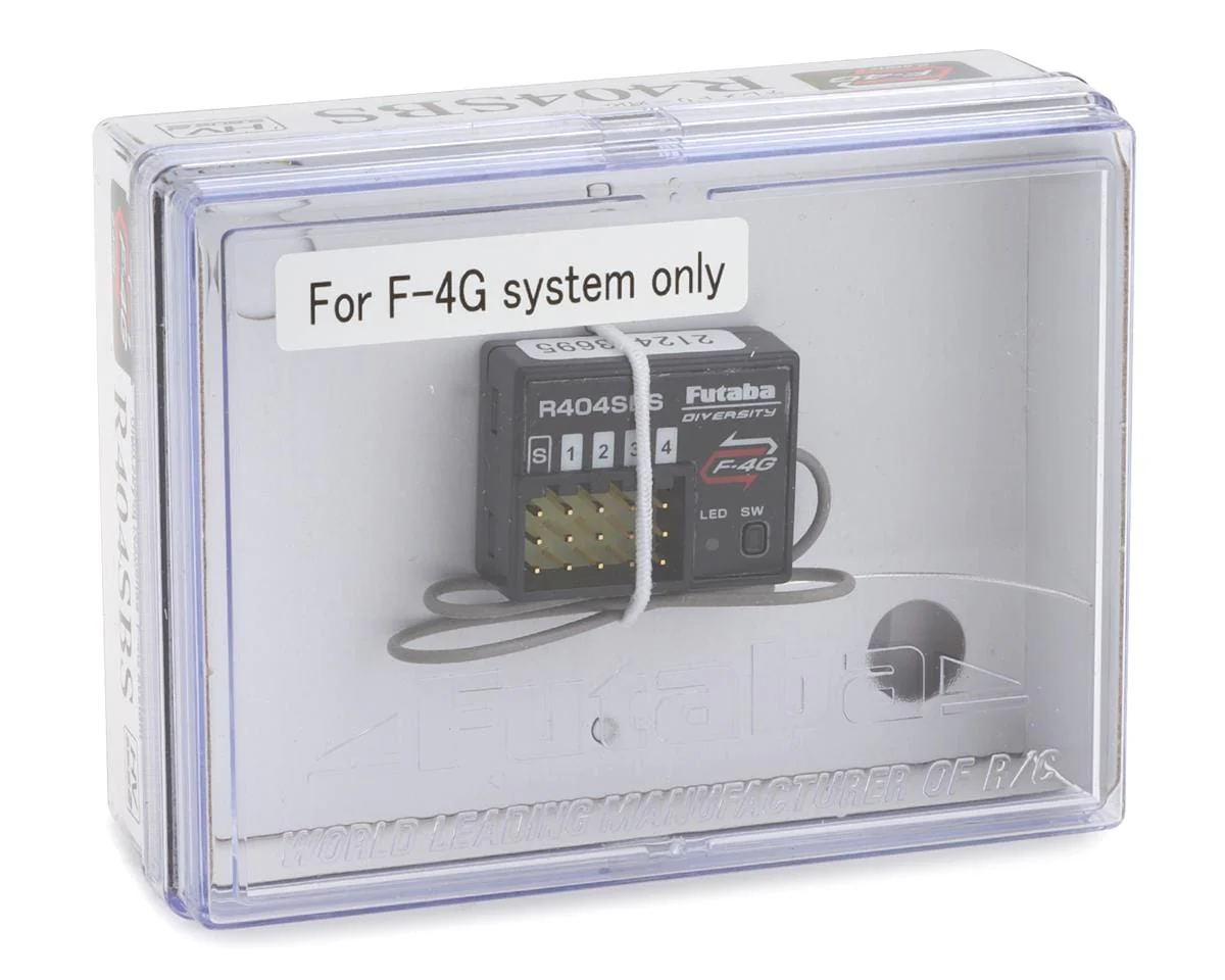 Futaba R404SBS F-4G T-FHSS 4-Channel 2.4Ghz Telemetry Receiver (SR/T-FHSS/S.Bus2) - Image 2