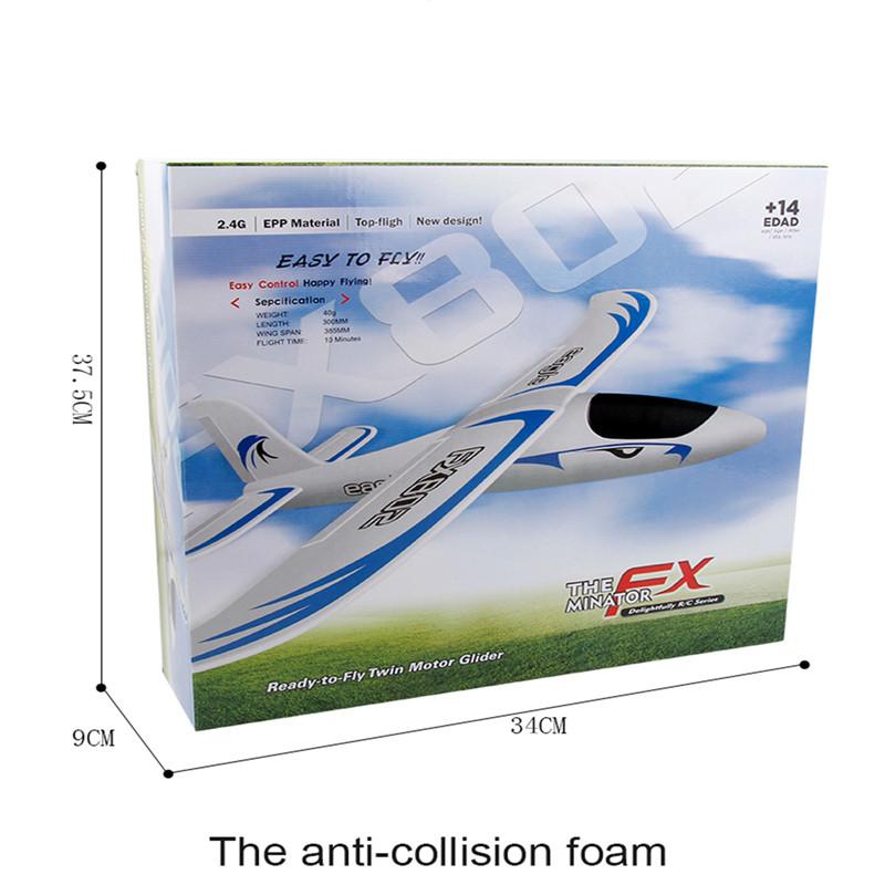 FX Model Eagle 2 Channel Toy RC Plane - Ready To Fly - Image 3