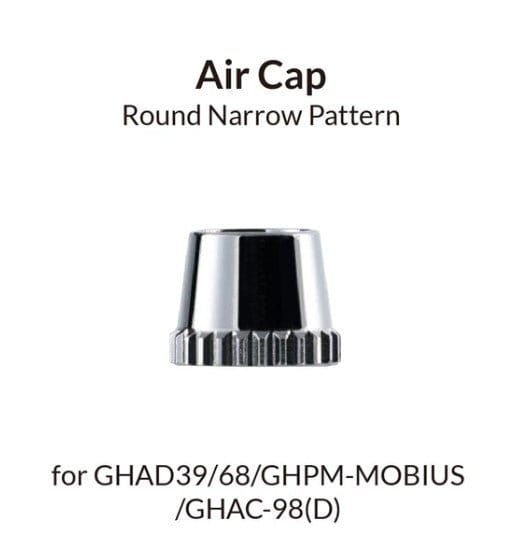 Gaahleri Airbrush Round Narrow Air Cap for Premium Mobius [40881]