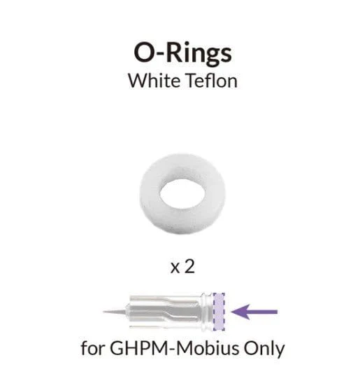 Gaahleri Airbrush White O-Rings only for Premium Mobius [41062]