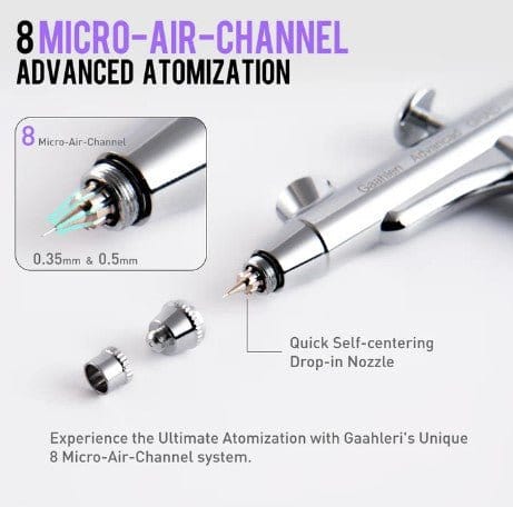Gaahleri GHAD-39 Advanced Series Airbrush [40133] - Image 5
