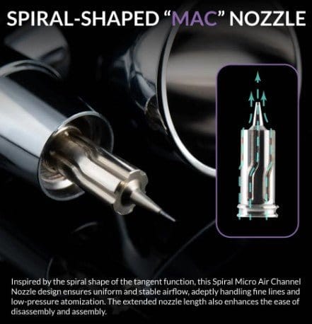 Gaahleri Premium Series GHPM-Mobius 0.2mm Airbrush [40850] - Image 3
