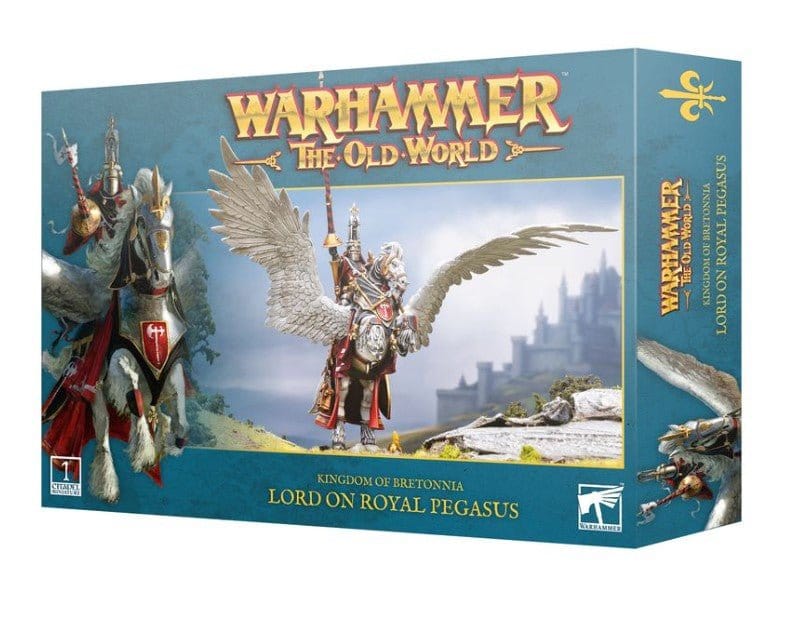 Games Workshop 06-10 Kingdom Of Bretonnia: Lord On Royal Pegasus