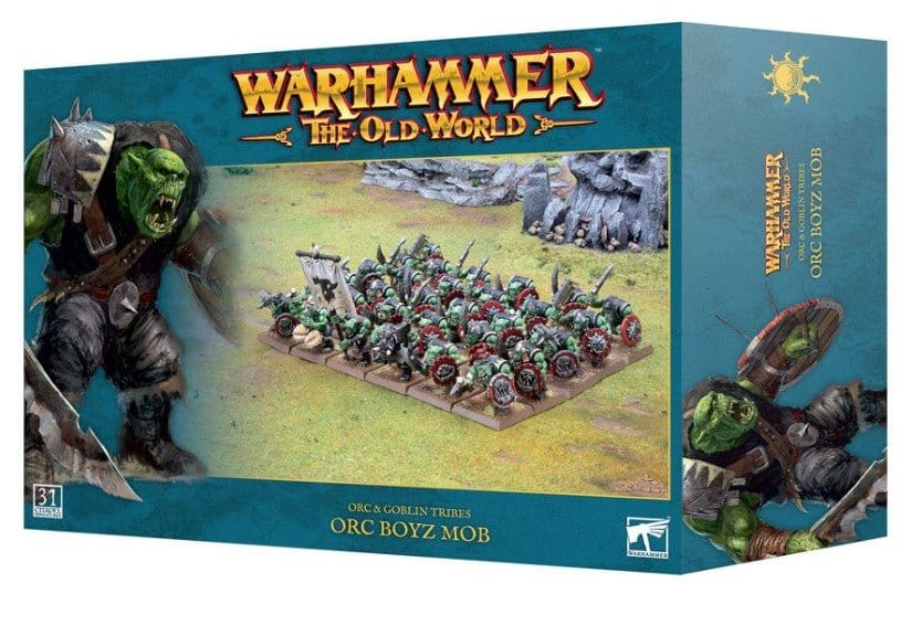 Games Workshop 09-02 Orc & Goblin Tribes: Orc Boyz Mob