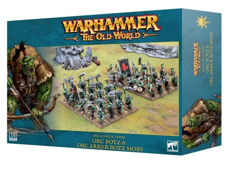 Games Workshop 09-03 Orc & Goblin Tribes: Orc Boyz & Orc Arrer Boyz Mobs